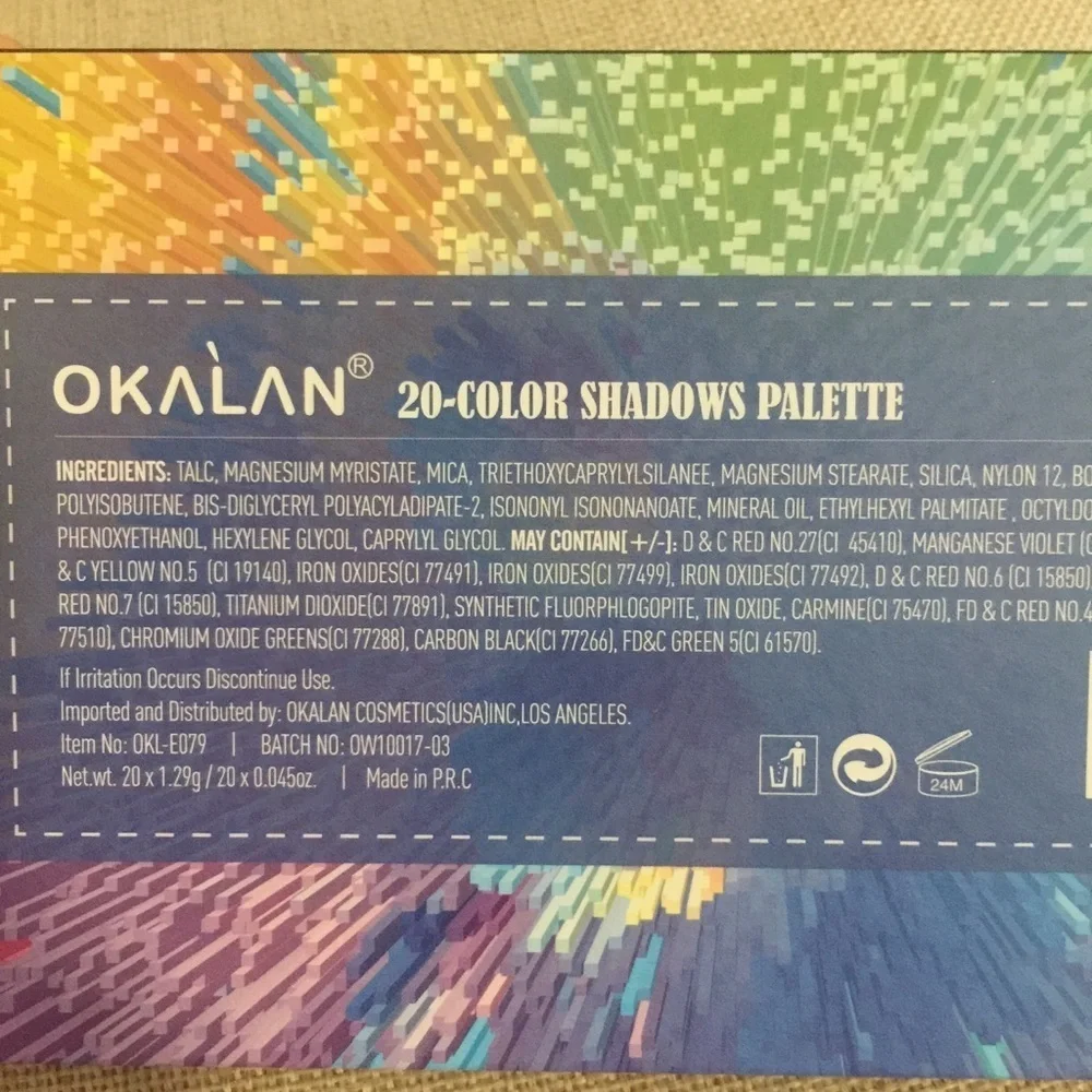 Okalan Mystical 20-Color Palette